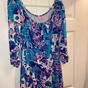 Lilly Pulitzer off the Shoulder Romper